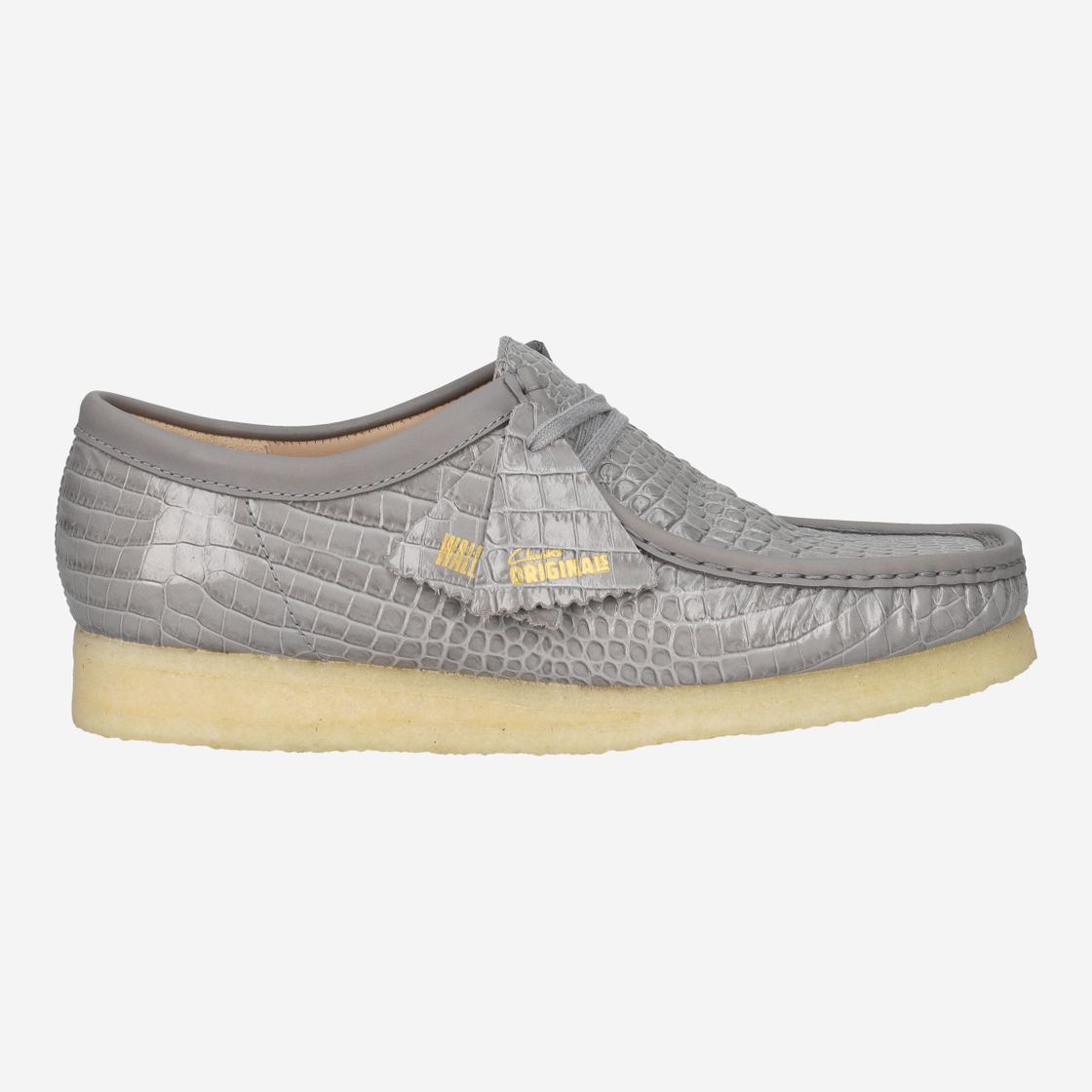 Clarks Wallabee - Gray - Back view