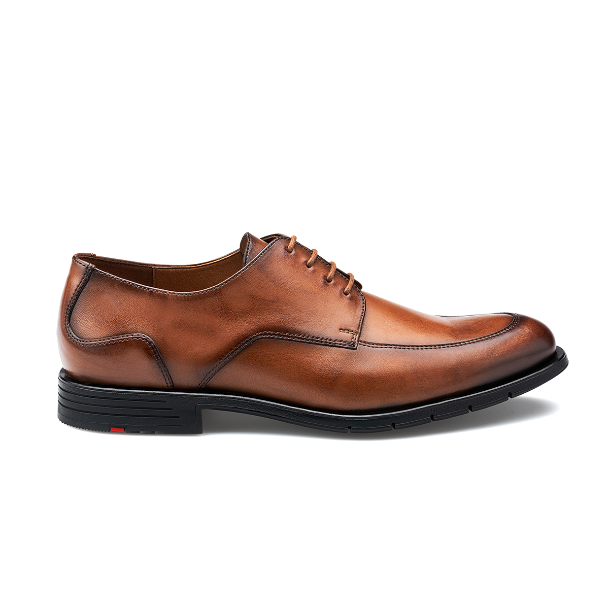 その他 TEN BDP PIQUE BROWN L Dirk Brogues Derby Tan Leather Shoes For Men - The Jacket Maker