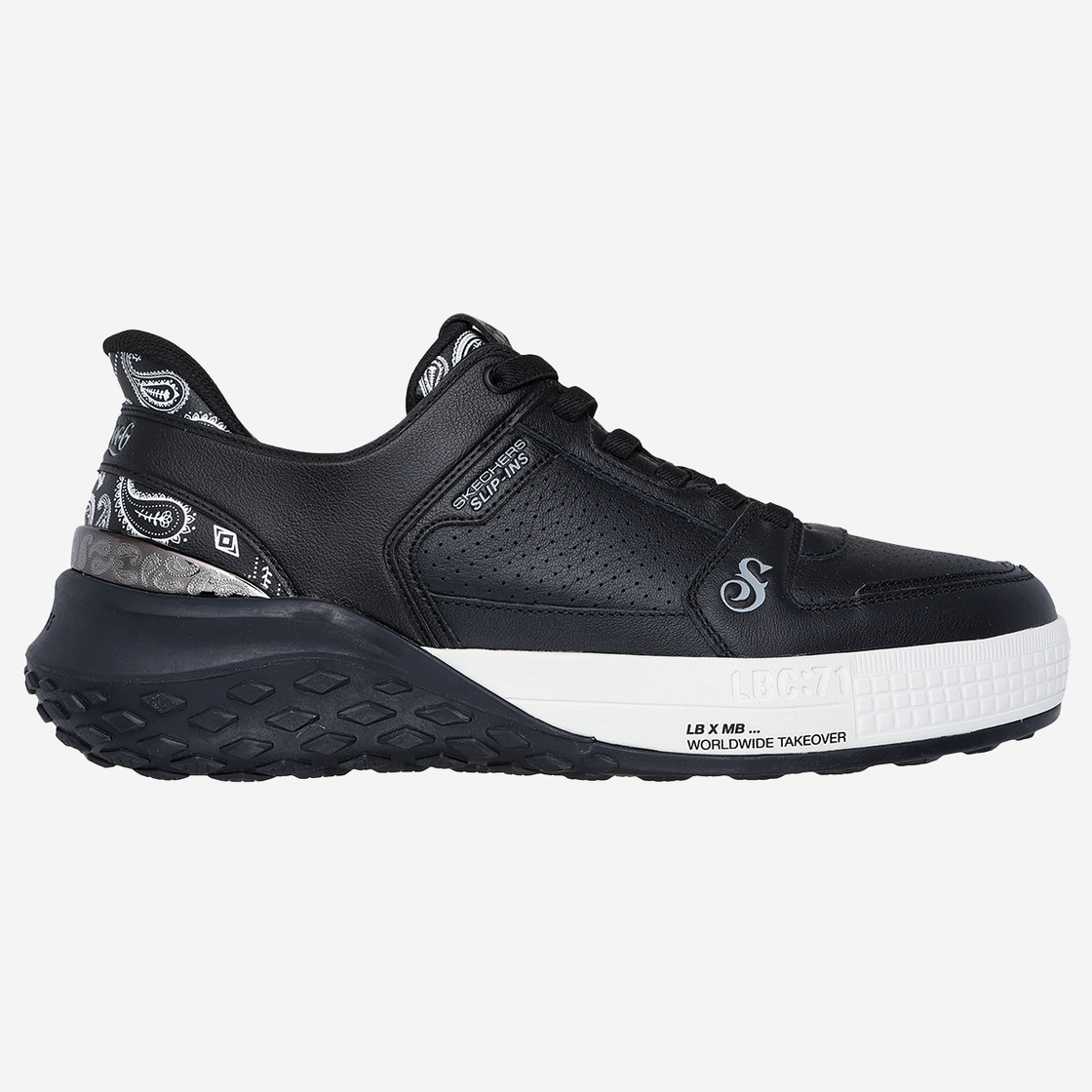 Skechers SIZZLE - Black - Rear view