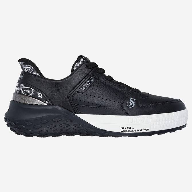 Skechers SIZZLE - Black - Rear view