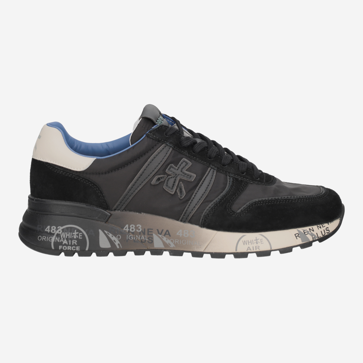 Premiata LANDER 7079 Sneakers in black buy online
