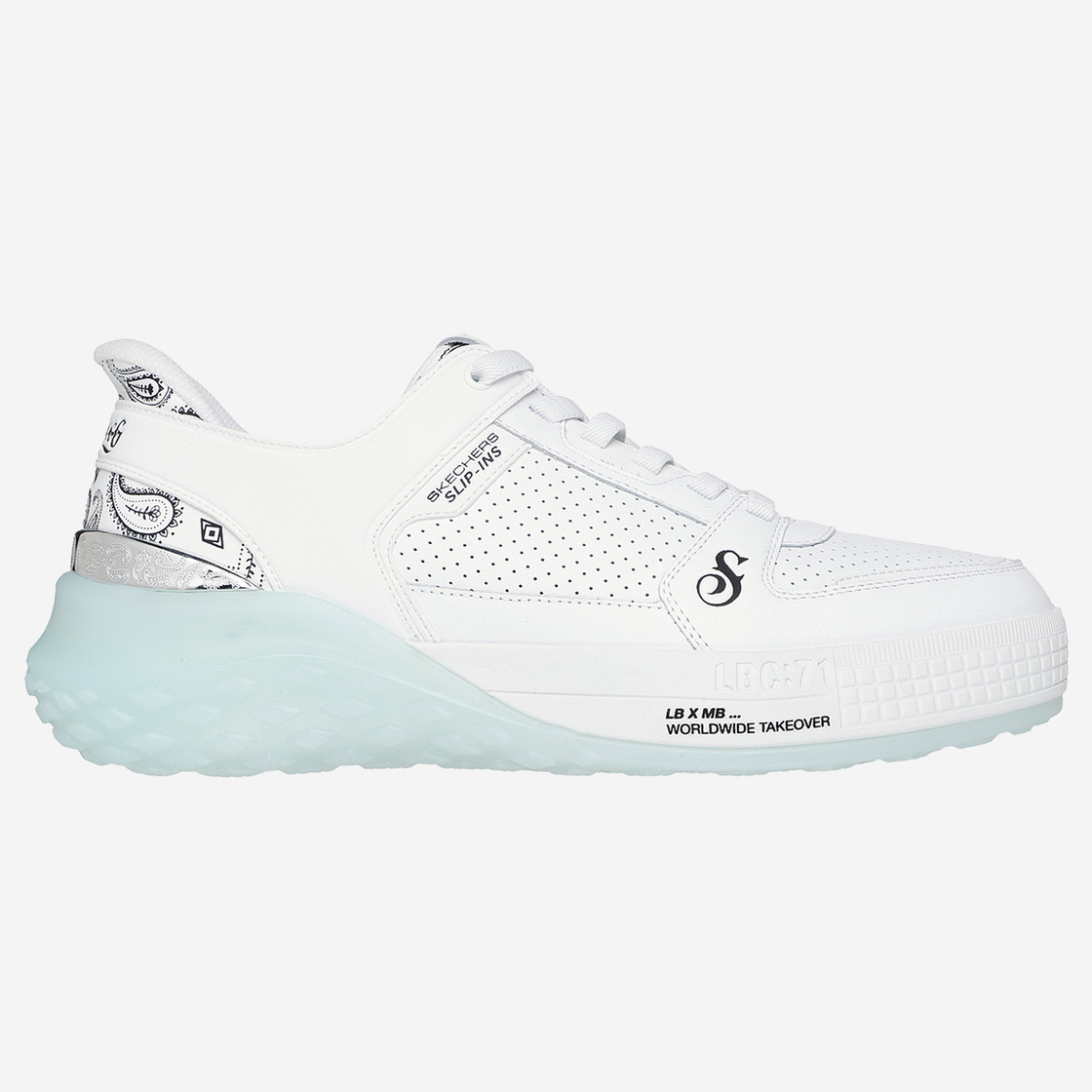 Skechers SIZZLE - White - Rear view