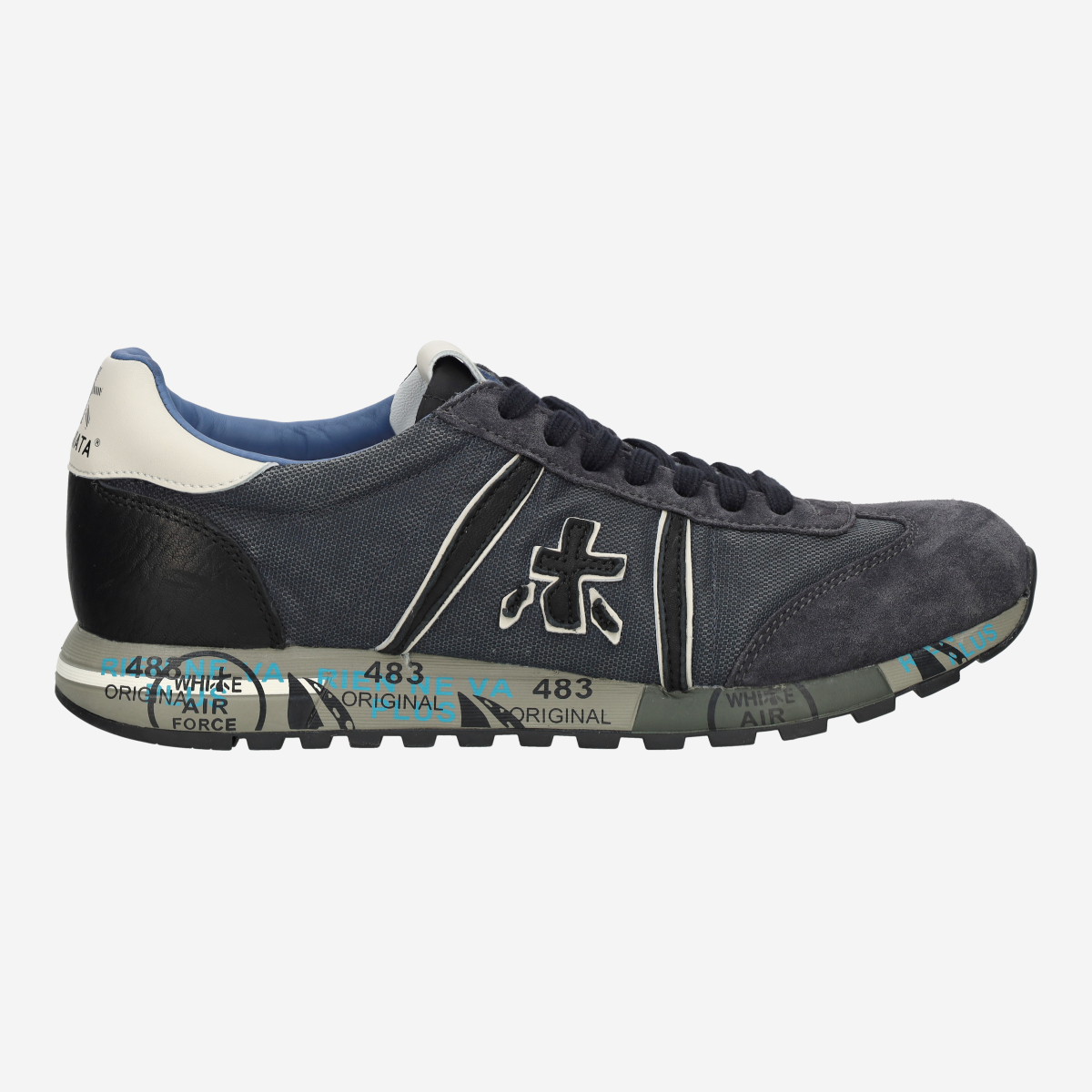Premiata LUCY 7770 Sneakers in gray / blue buy online