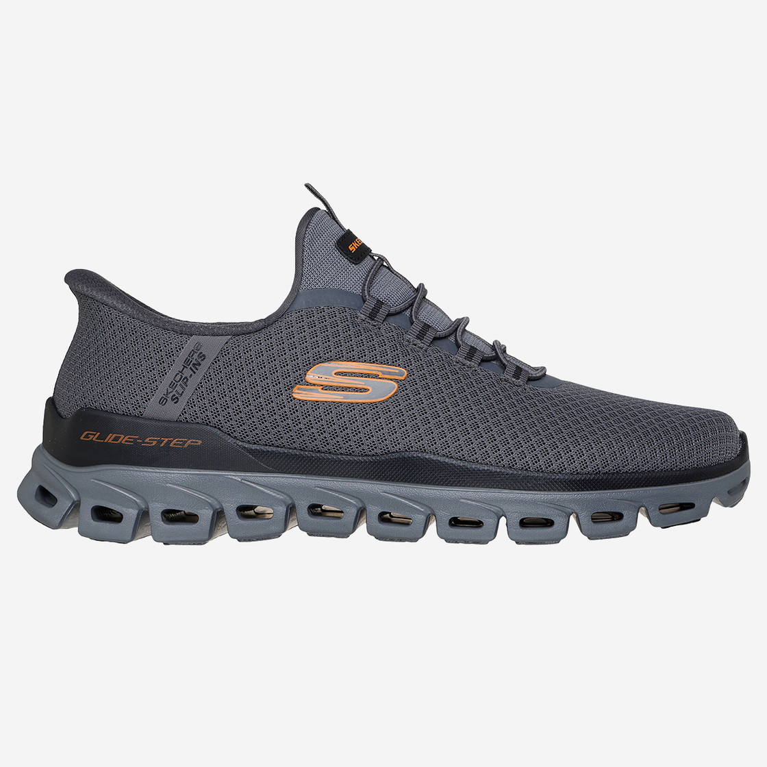 Skechers GLIDE-STEP - NOXUS - Gray - Rear view