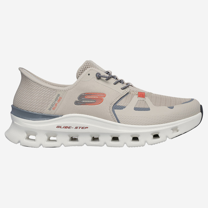 Skechers GLIDE-STEP PRO - Beige - Rear view