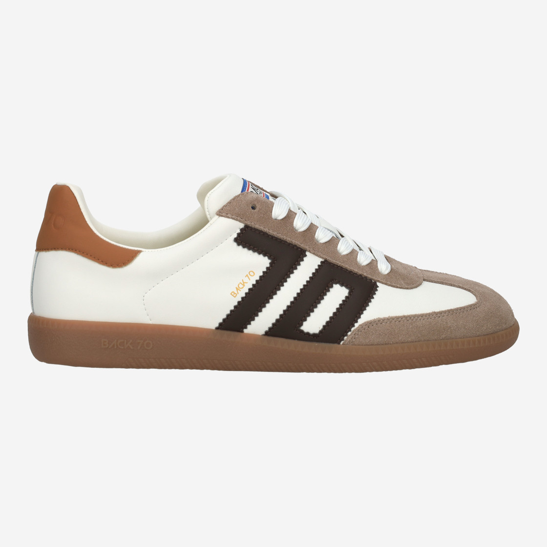 BACK 70 CLOUD - Beige combined - Back view