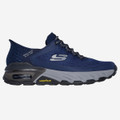 Skechers MAX PROTECT - Blue - Rear view