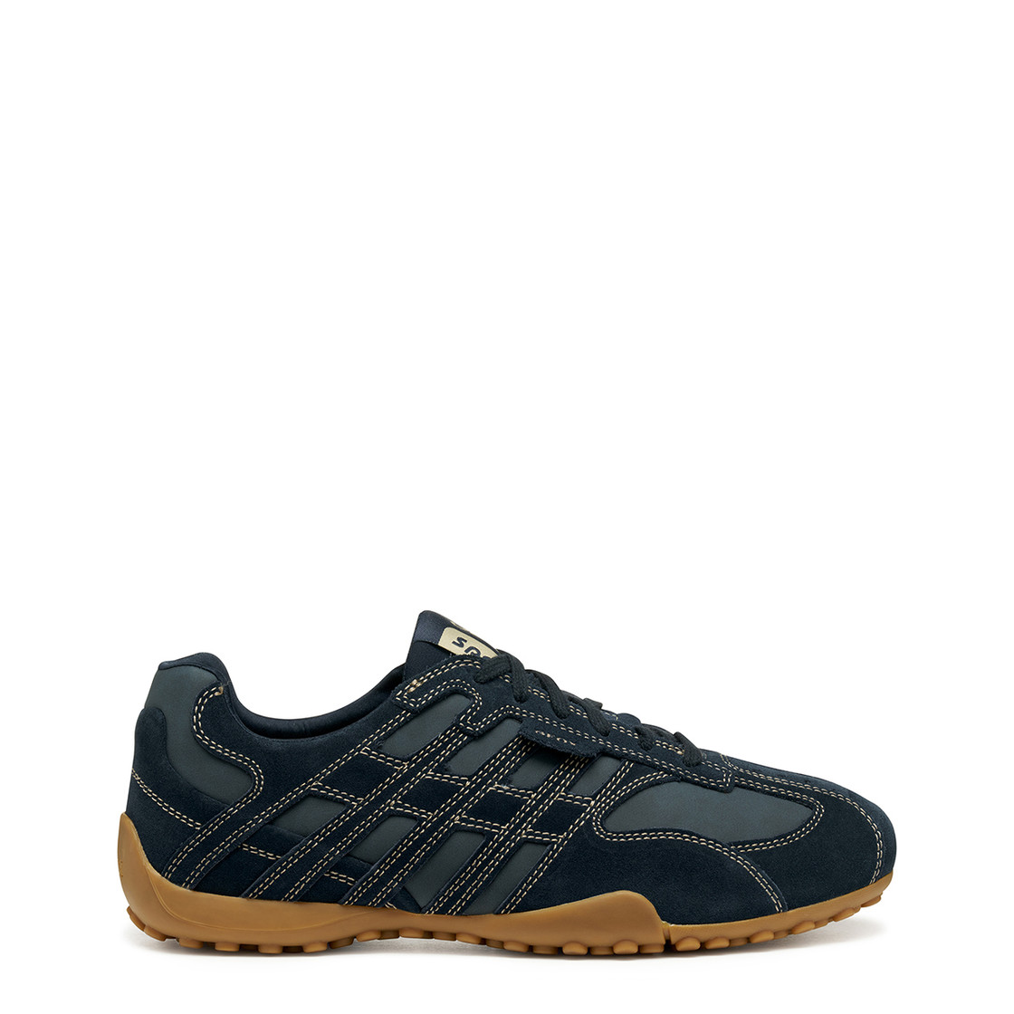 Geox SNAKE - Blue, combined - Back view