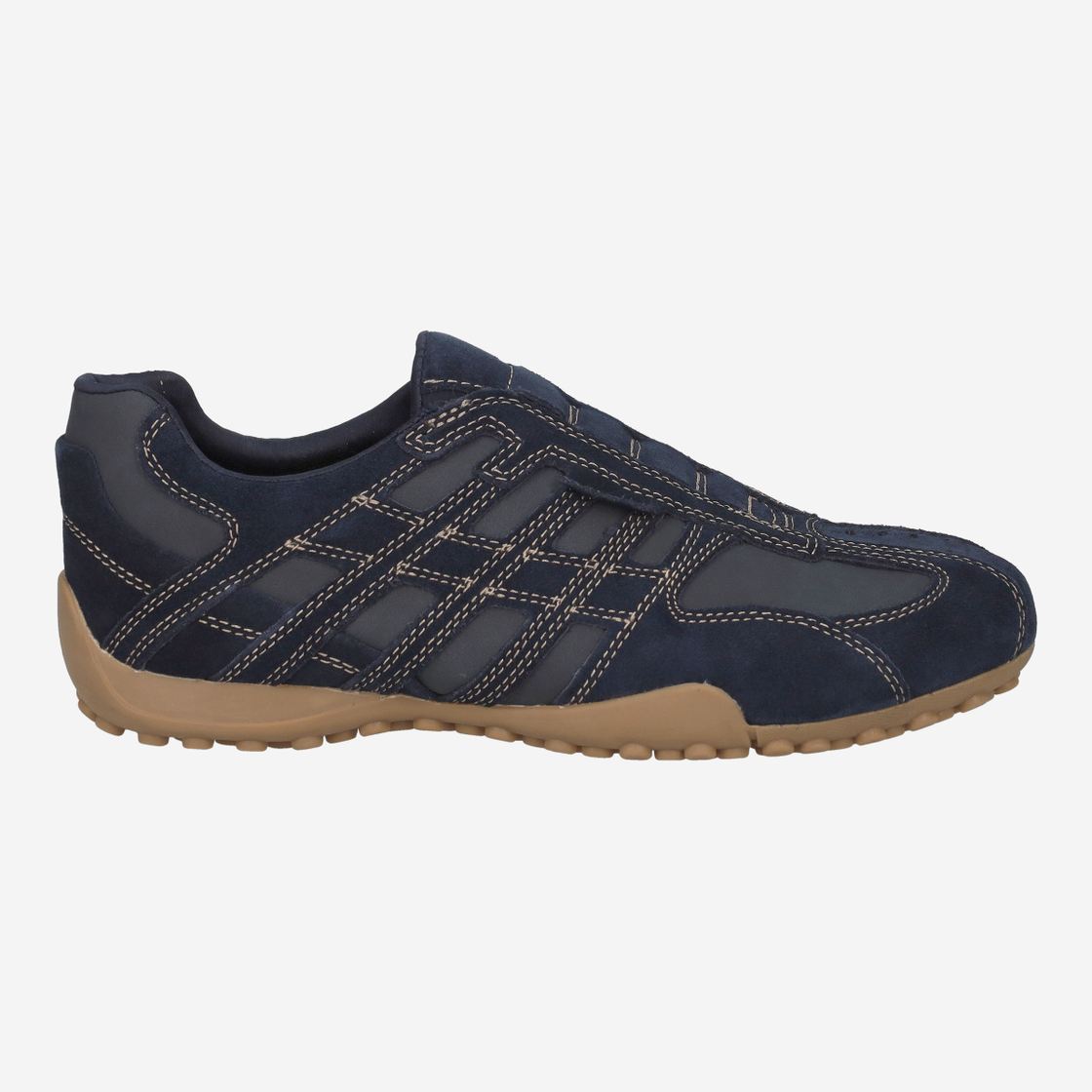 Geox SNAKE - Blue, combined - Back view