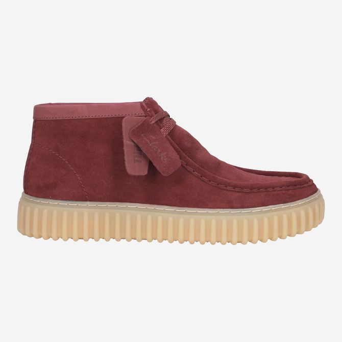 Clarks Torhill Hi - Red - Back view