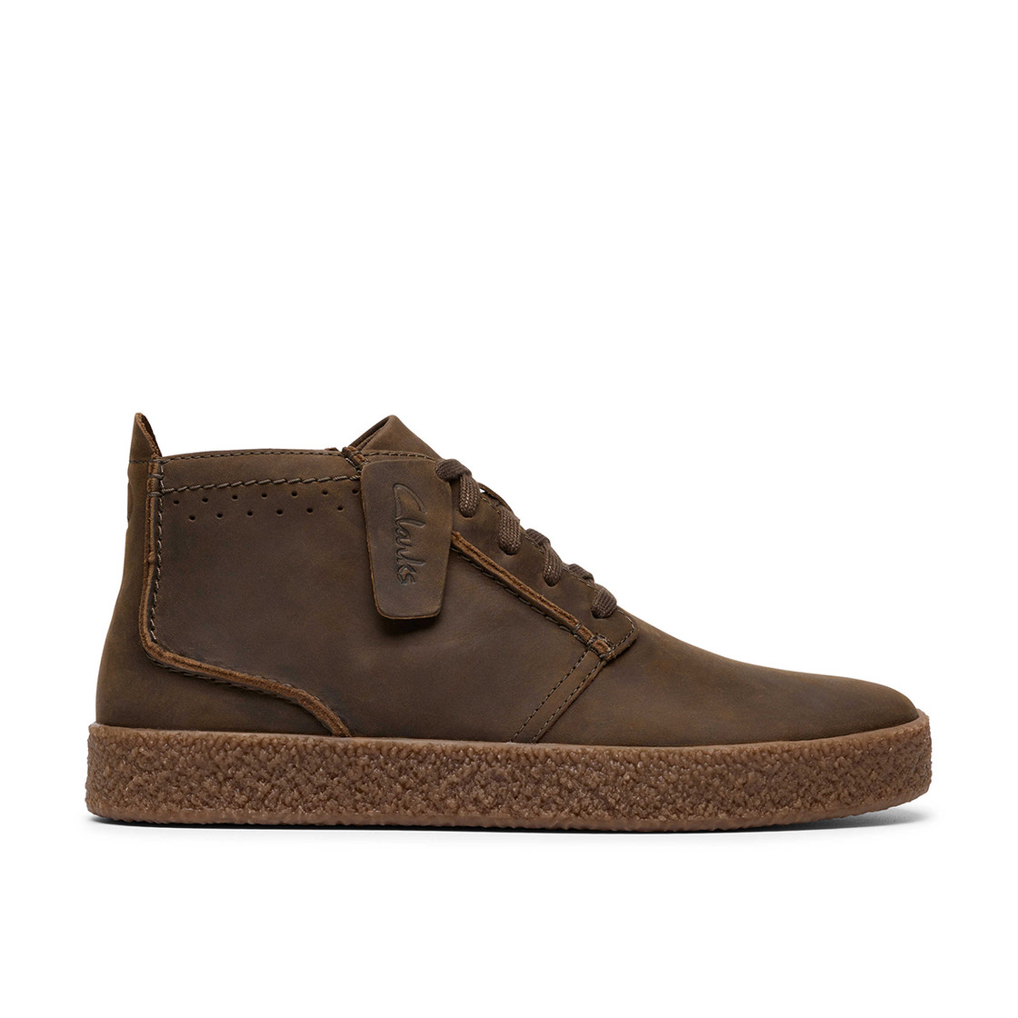 Clarks Streethill Mid - Brown - Back view