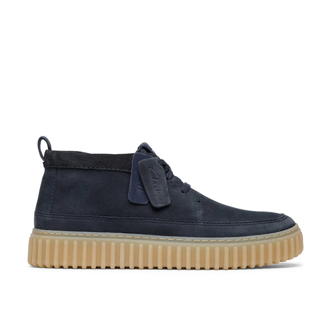 Clarks Torhill LaceHi - Blue - Back view