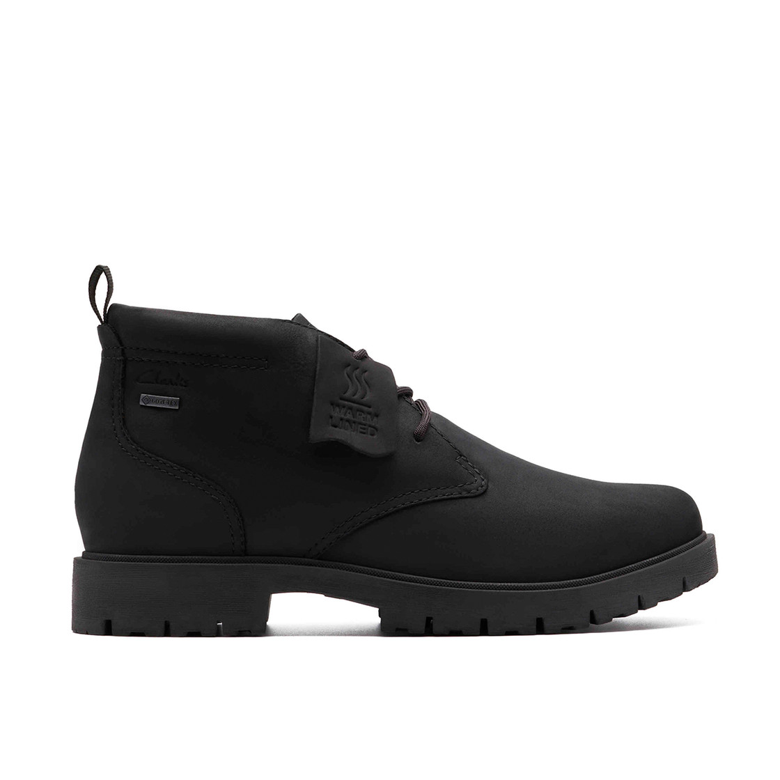 Clarks Berhill MidGTX - Black - Rear view