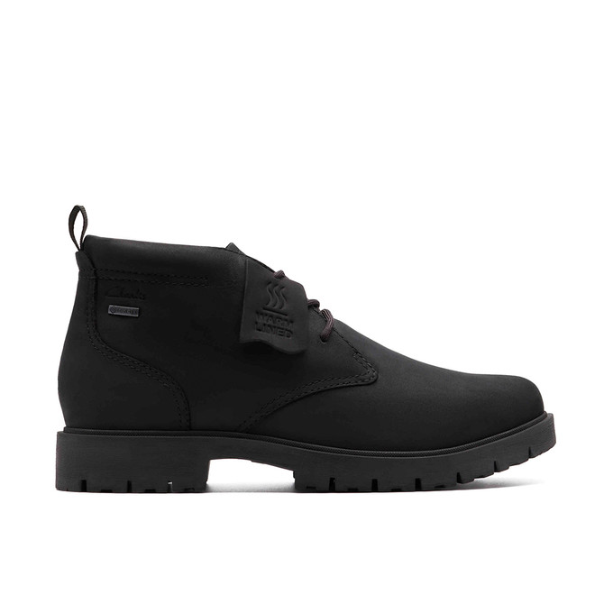 Clarks Berhill MidGTX - Black - Rear view