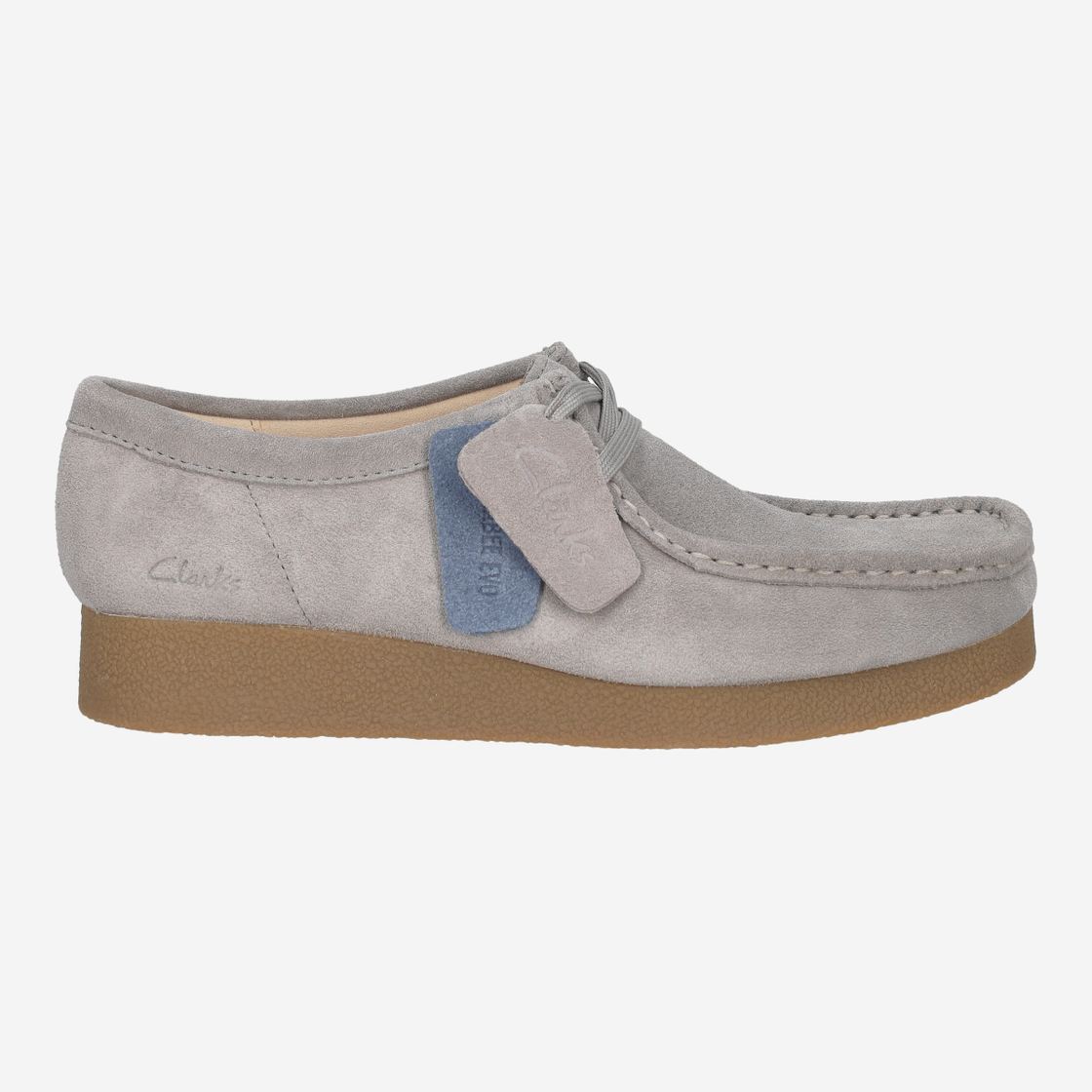 Clarks WallabeeEVOSh - Gray - Back view