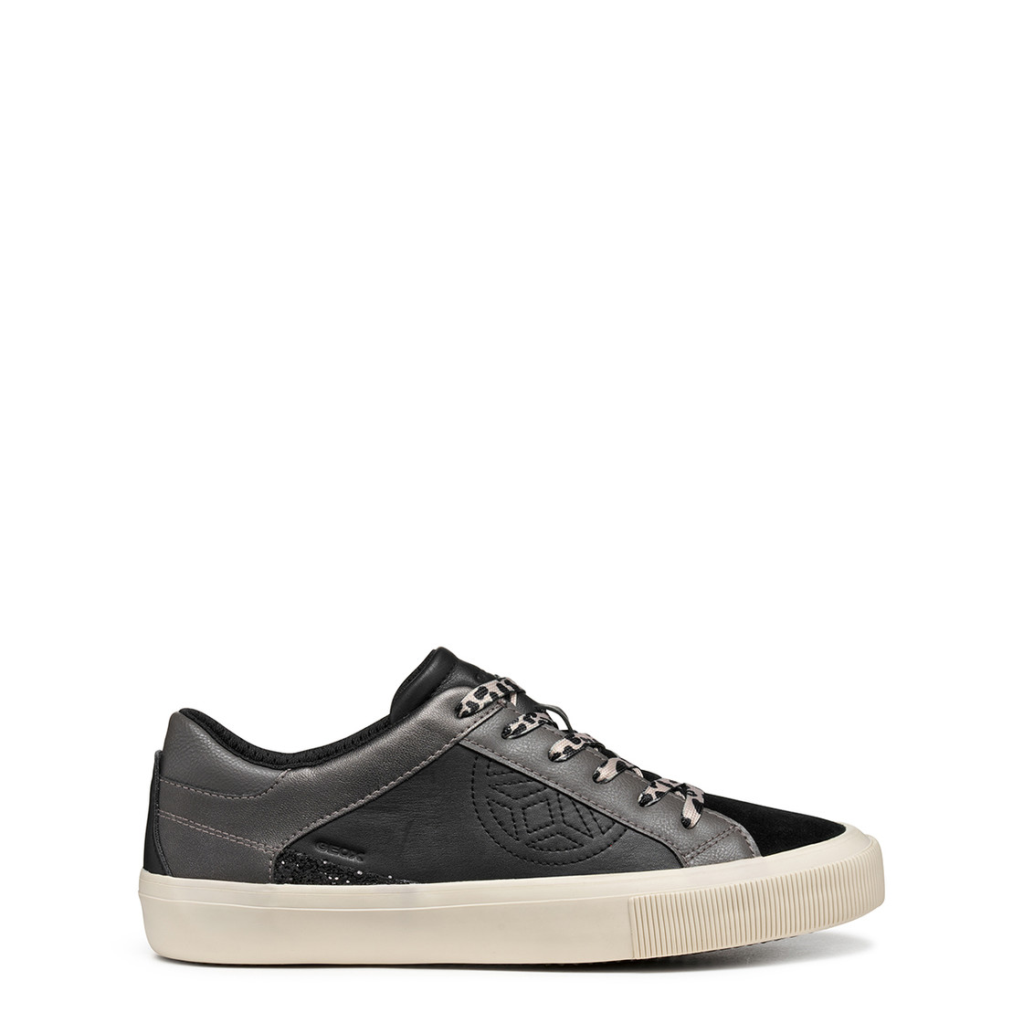 Geox EMMELENY - Black / Gray - Back view