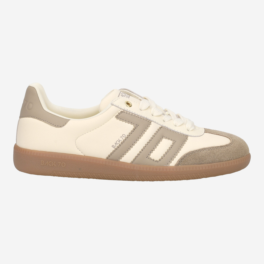 BACK 70 CLOUD - Beige combined - Back view