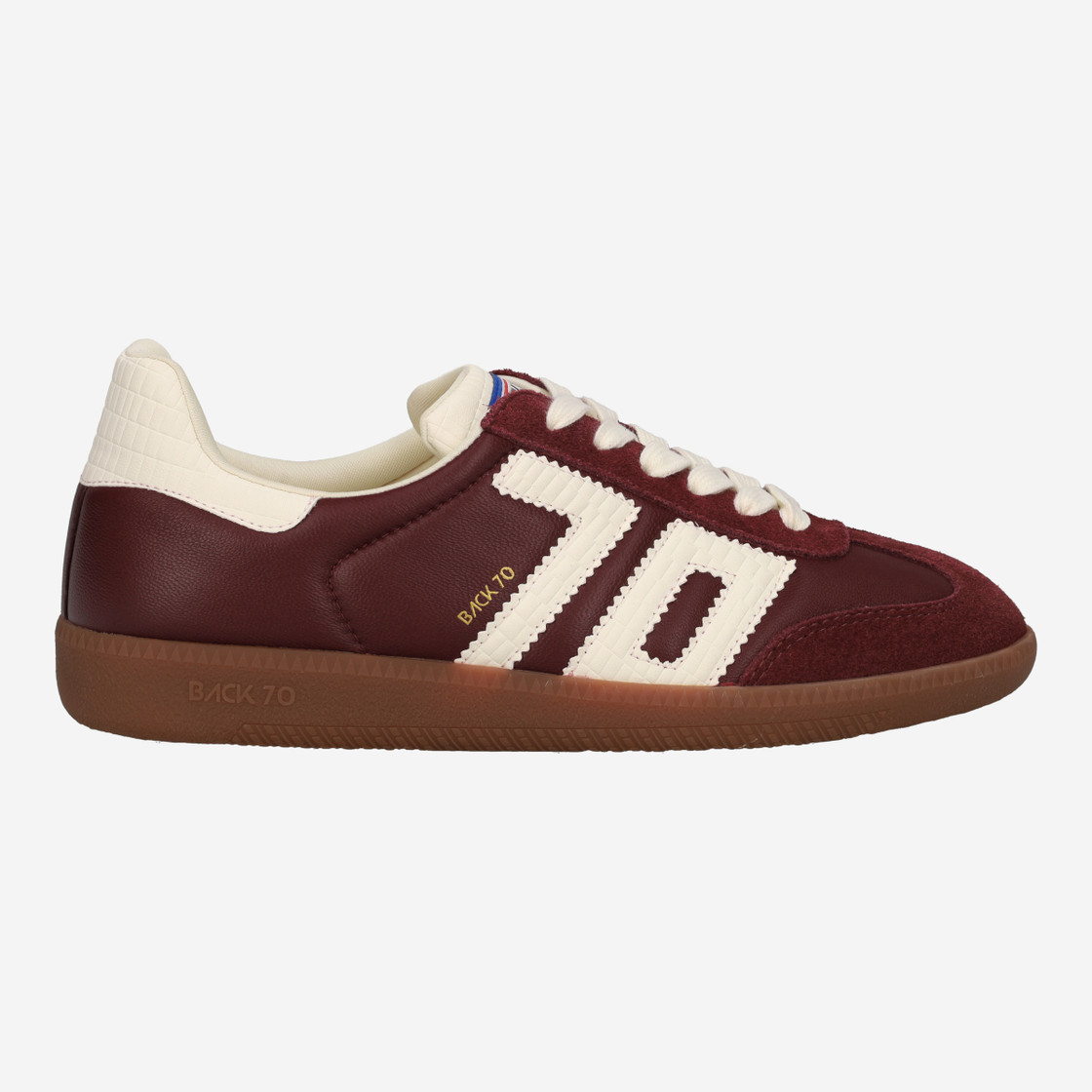 BACK 70 CLOUD - Bordeaux red - Rear view