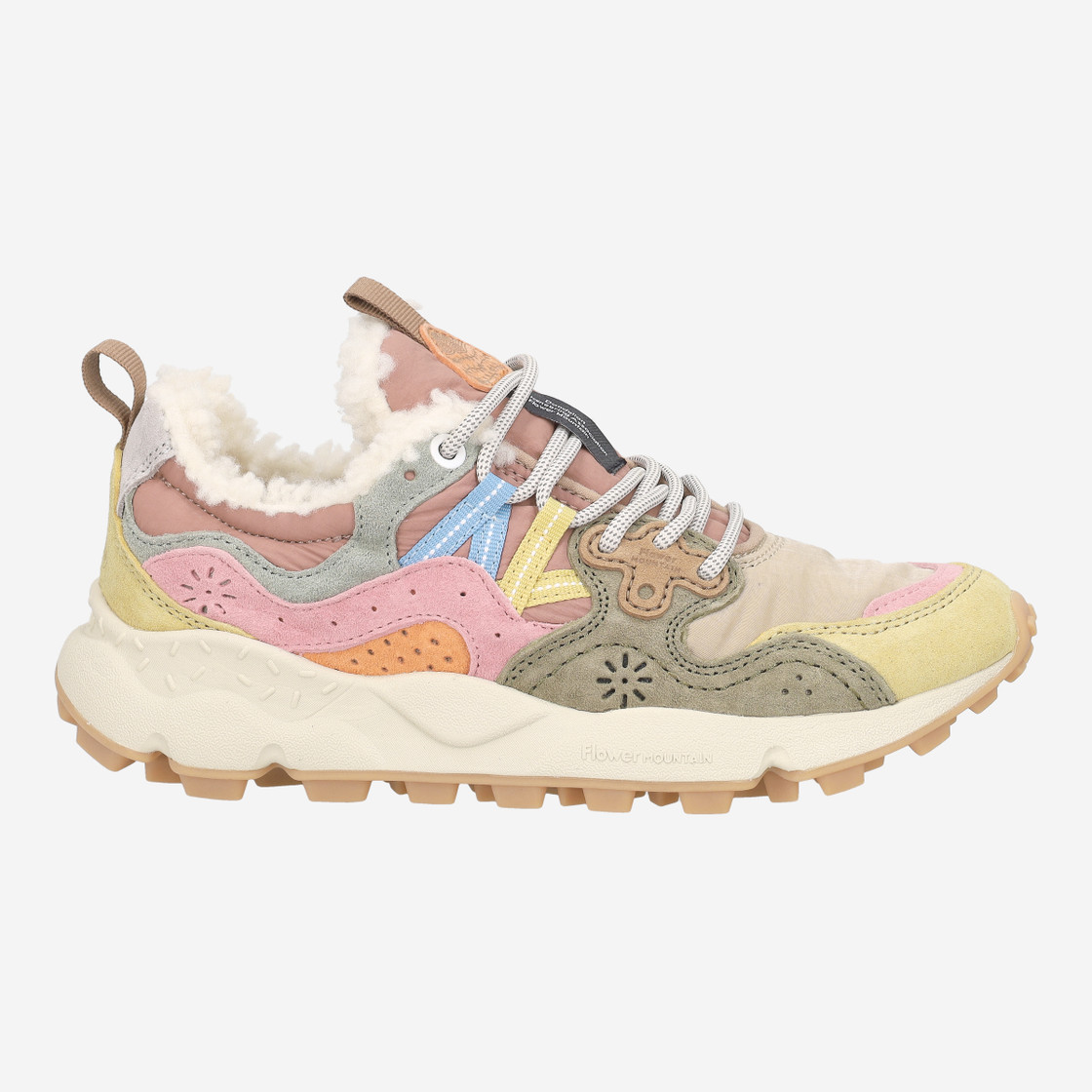 Flower Mountain YAMANO 3 - Brown combined - Rear view