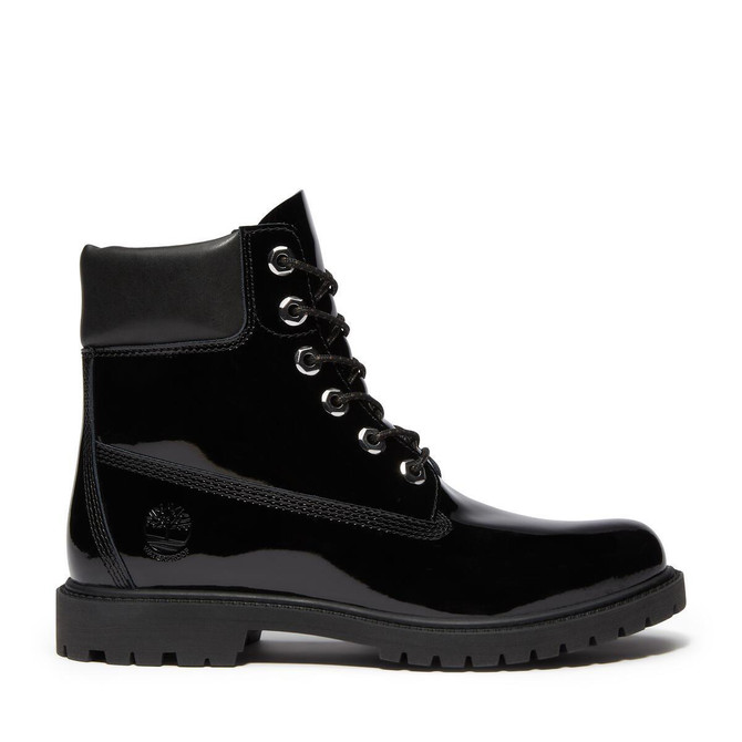 Timberland A43F8 Premium 6 INCH LACE UP - Black - Rear view