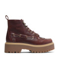Timberland STONE STREET MID LACE UP BOOT - Red - Back view