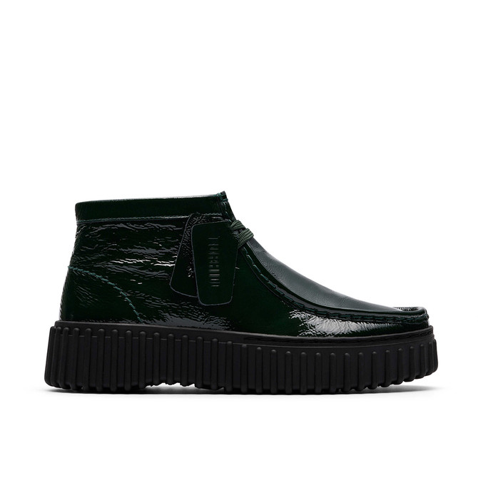 Clarks Torhill Moss - Green - Back view