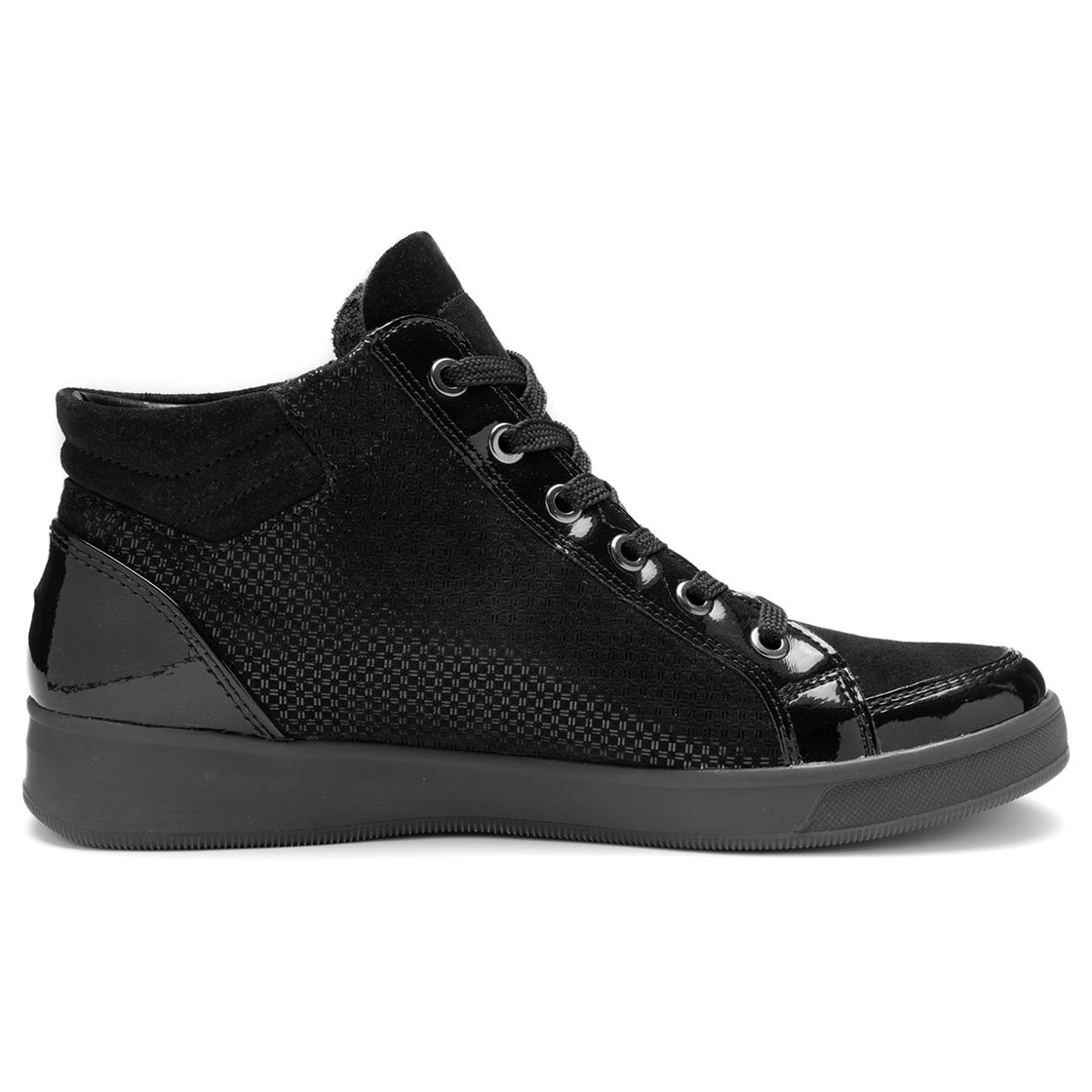 Ara ROM-ST-HIGH SOFT - Black - Back view
