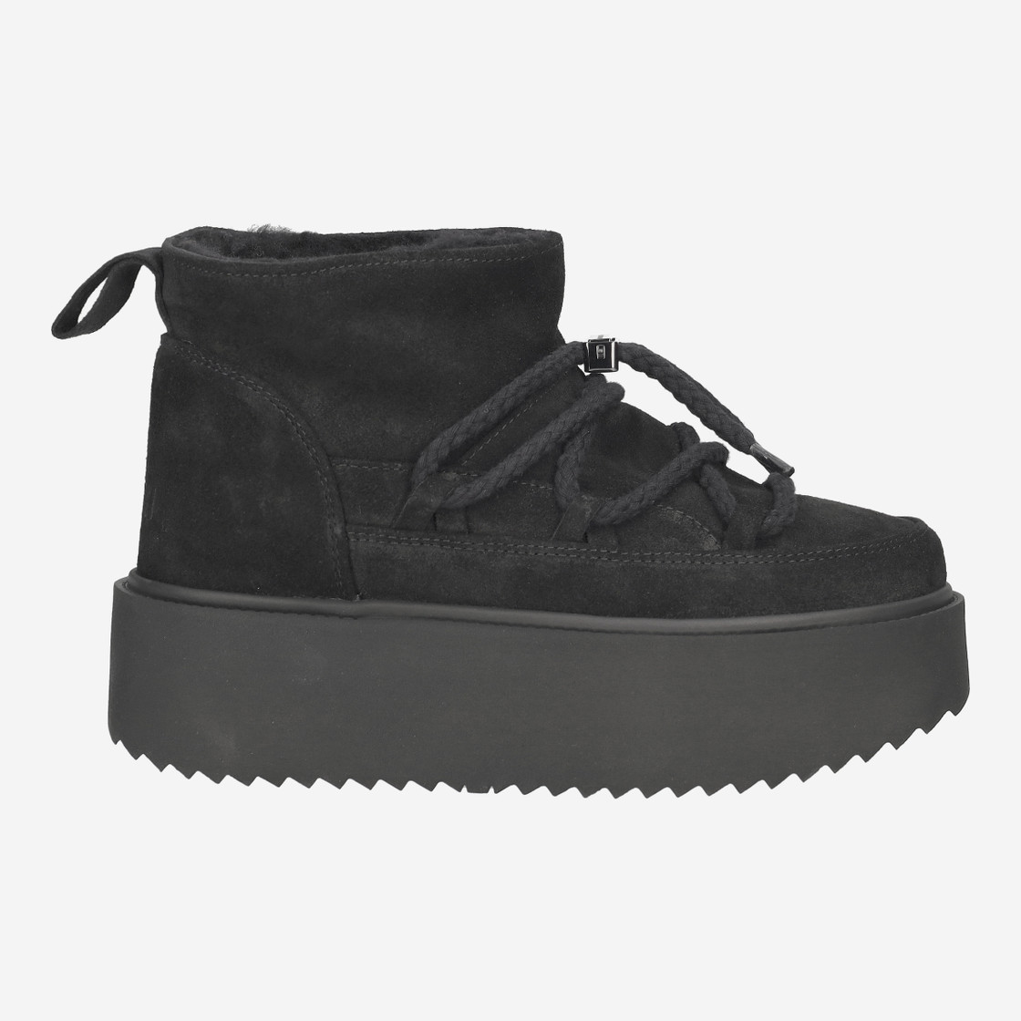 INUIKII CLASSIC LOW PLATFORM - Black - Back view