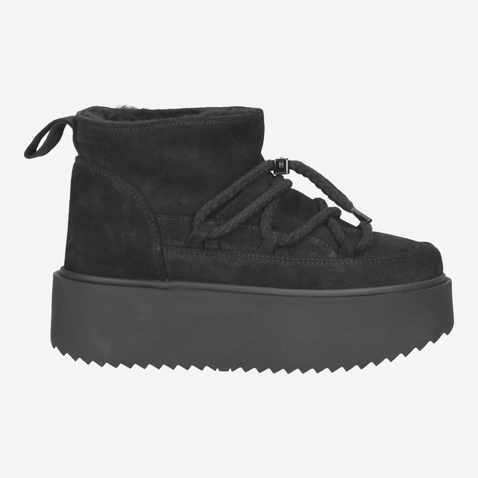 INUIKII CLASSIC LOW PLATFORM - Black - Back view