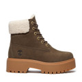 Timberland A2PU6 STONE STREET MID WARM LI - Brown - Back view