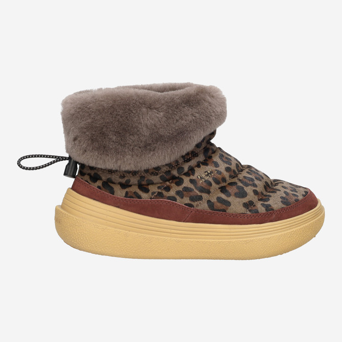 Flower Mountain FAMI MID - Brown combined - Back view