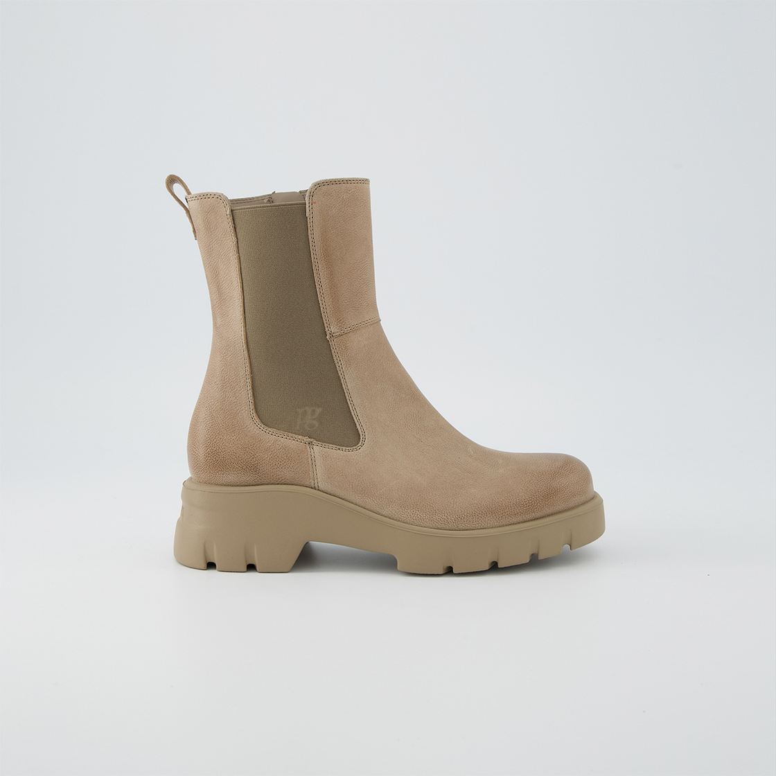 Paul Green 8104-078 - Beige - Back view