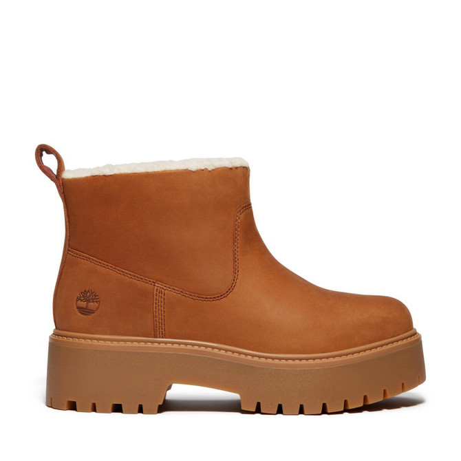 Timberland A283G STONE STREET MID WARM LI - Brown - Back view