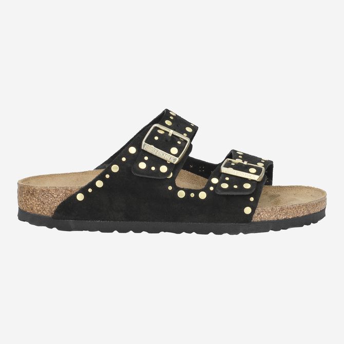 birkenstock ARIZONA RIVET - Black - Back view