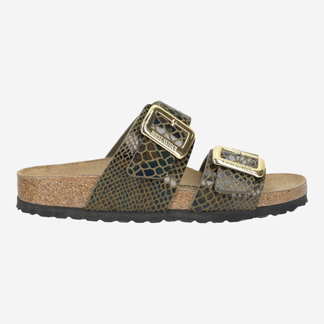 birkenstock SYDNEY CUSHION BUCKLE - Brown - Back view