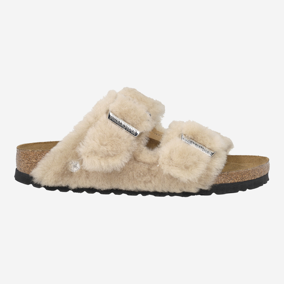 birkenstock ARIZONA SHEARLING - Beige, light - Back view