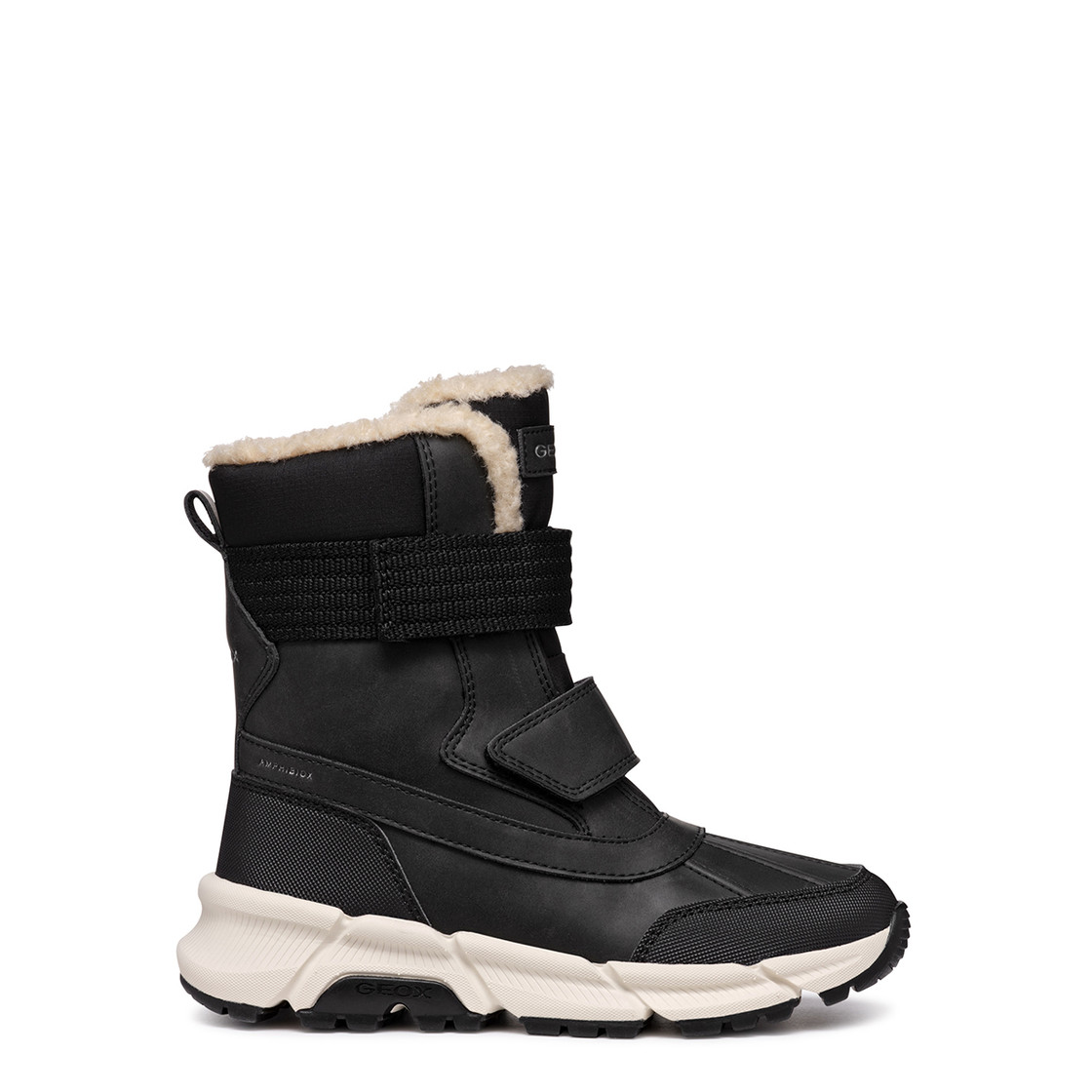 Geox FLEXYPER PLUS - Black - Rear view