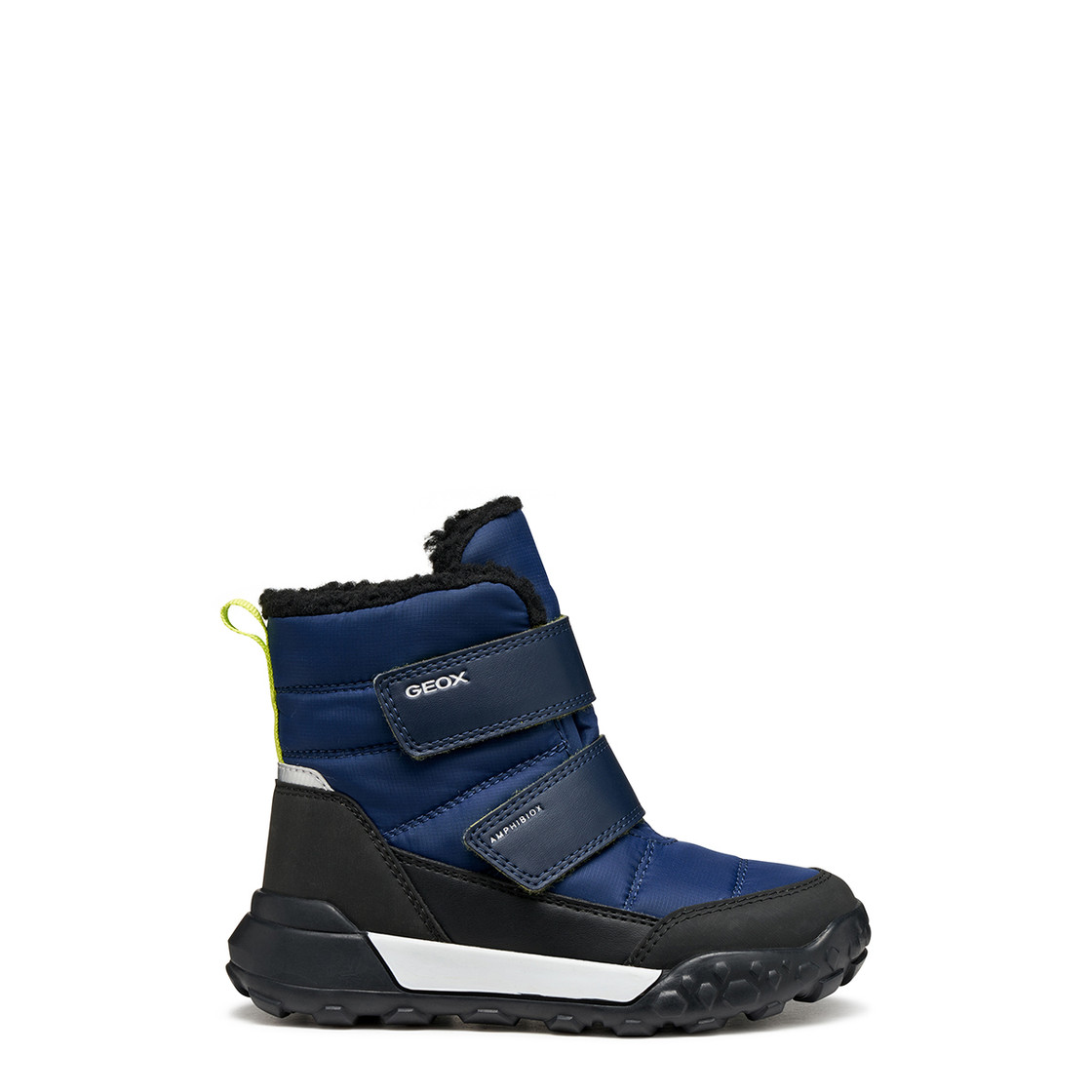 Geox TREKKYUP - Blue, combined - Back view