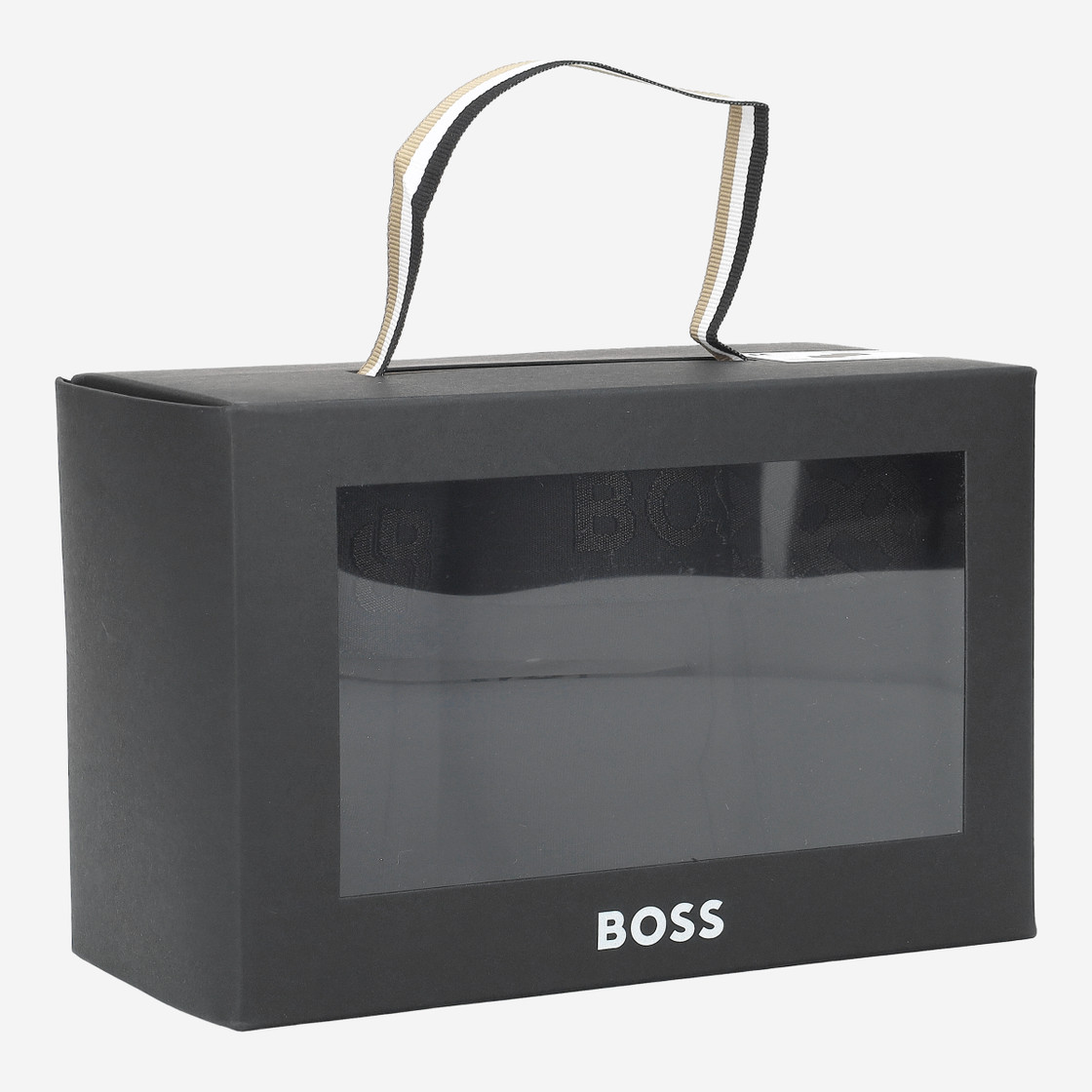 Boss Trunk 3P Logo Trio G - Black - Back view
