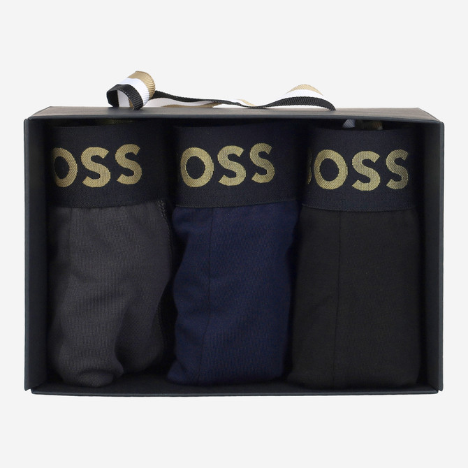 Boss Trunk 3P Gold Logo G - Colorful - Back view