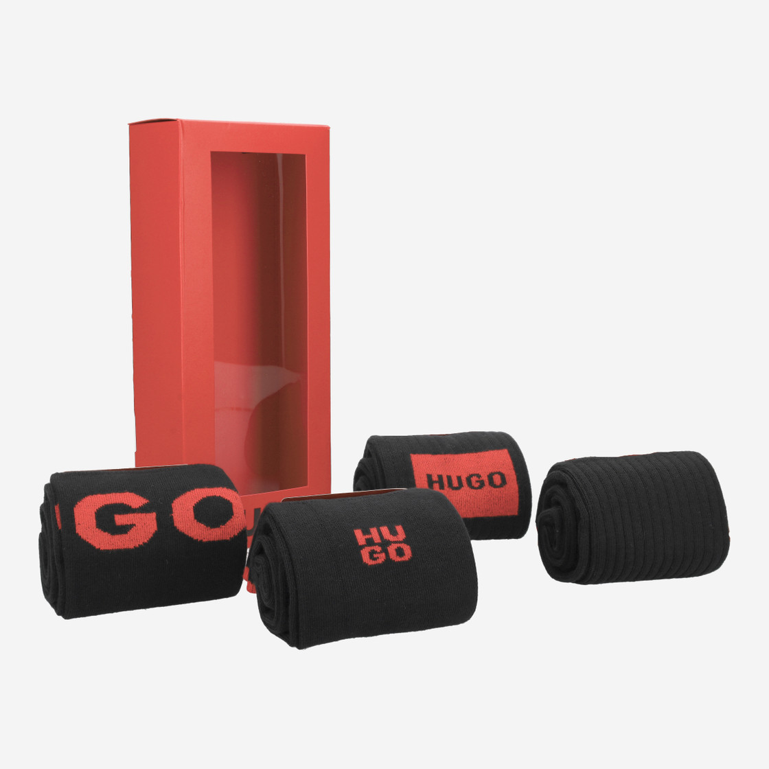 HUGO 4P RS GIFT RIB CC - Black - Rear view