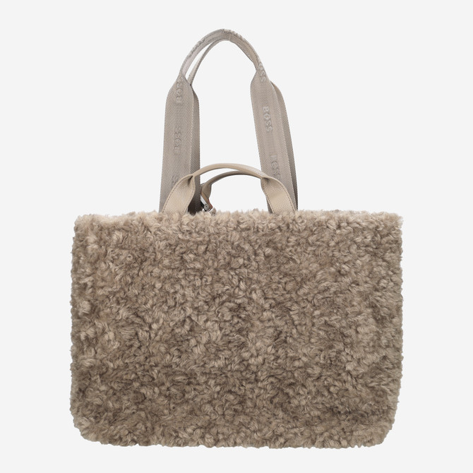 Boss Palmah TOTE SH - Brown - Front view