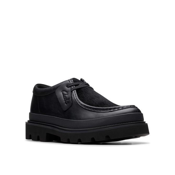 Clarks Badell Seam - Black - Front view