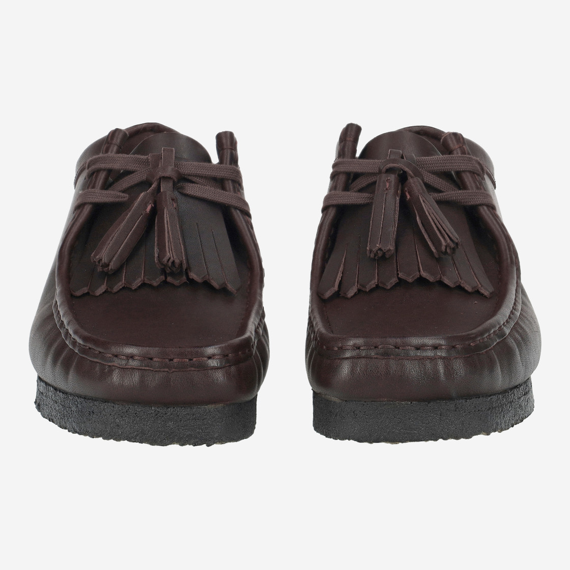 Clarks Wallabee - Brown - Front view