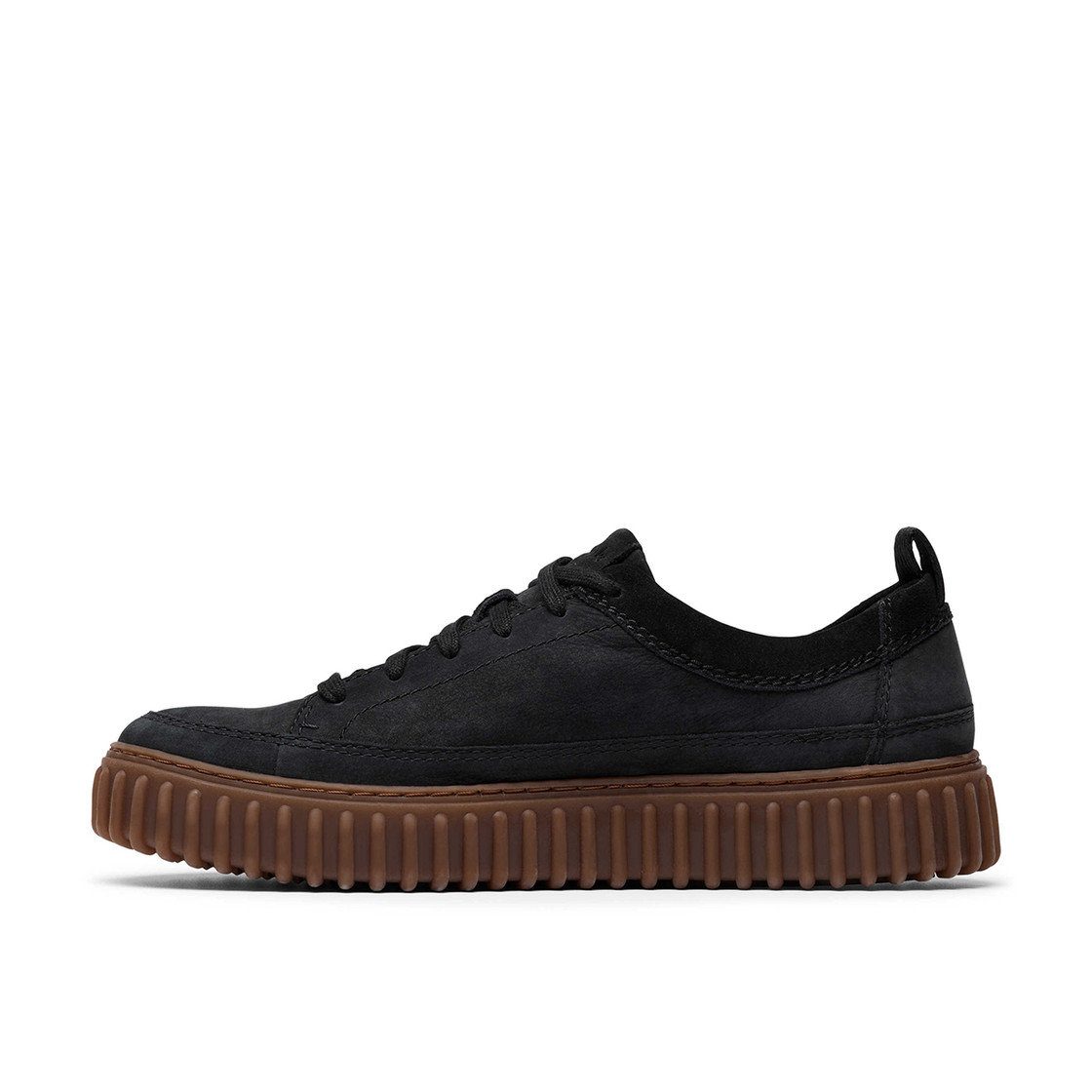 Clarks Torhill Lace - Black - Front view