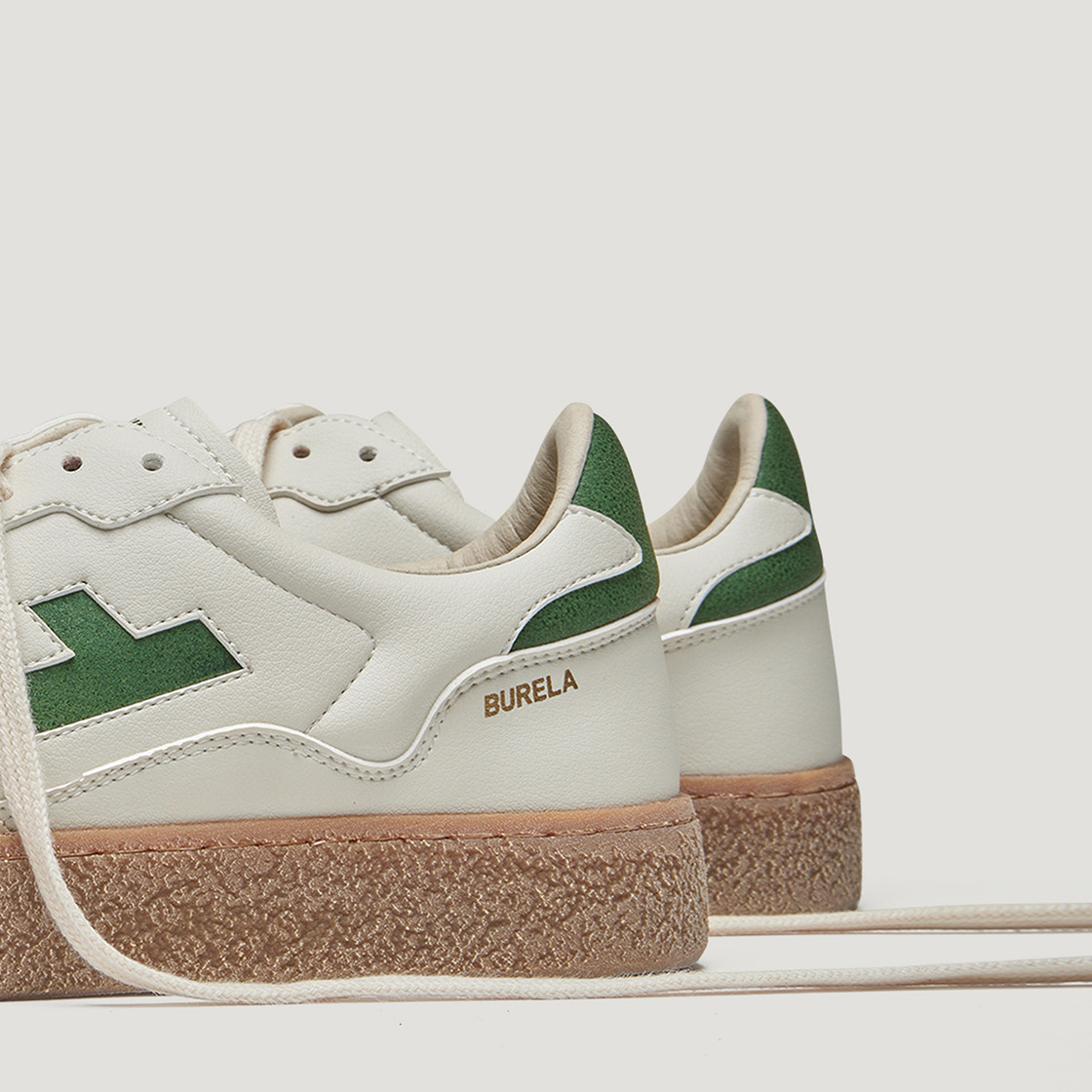 Flamingo's Life BURELA BOLD - Warm-White / Green - Front view