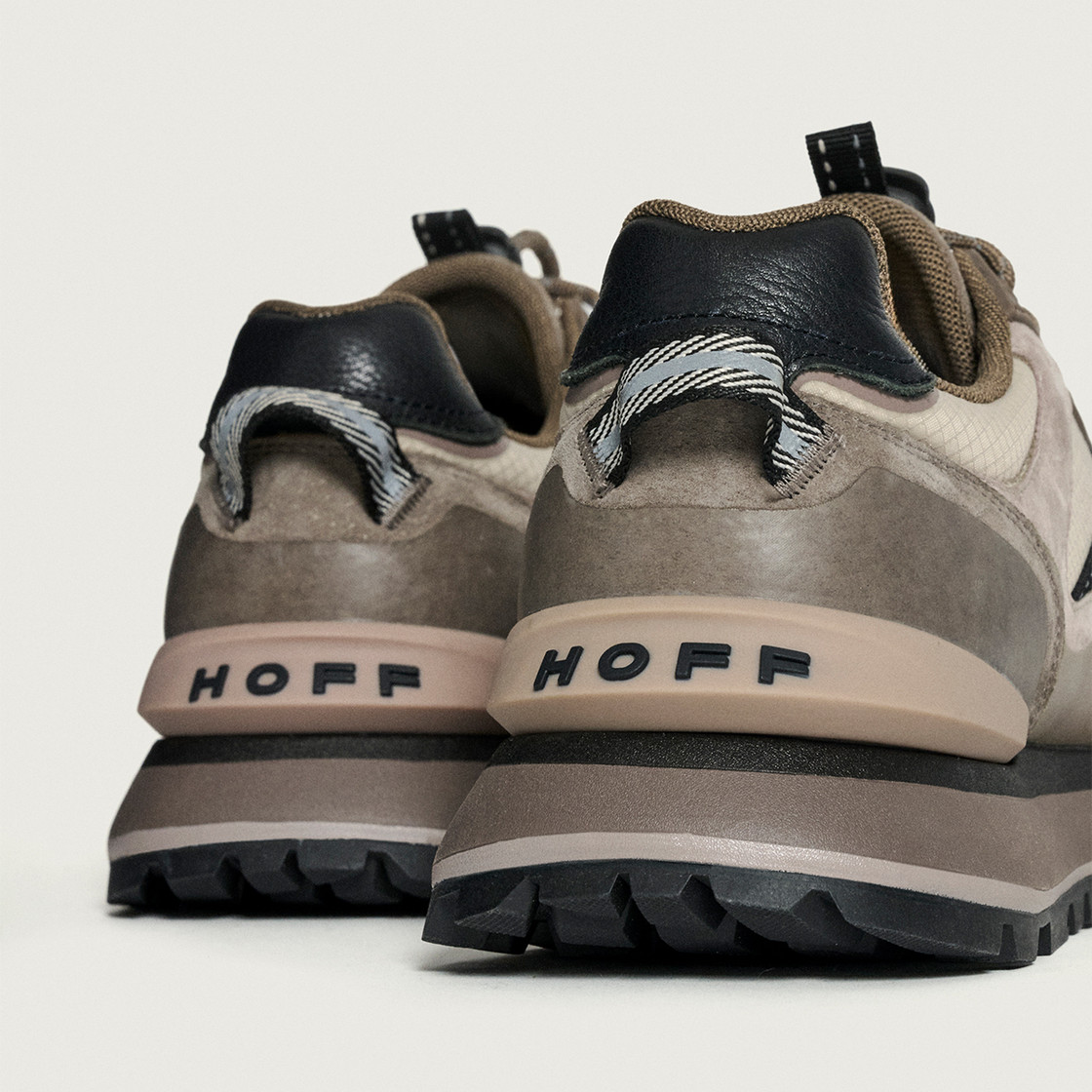 THE HOFF BRAND CITY OFF ROAD - Gray / Brown - Front view