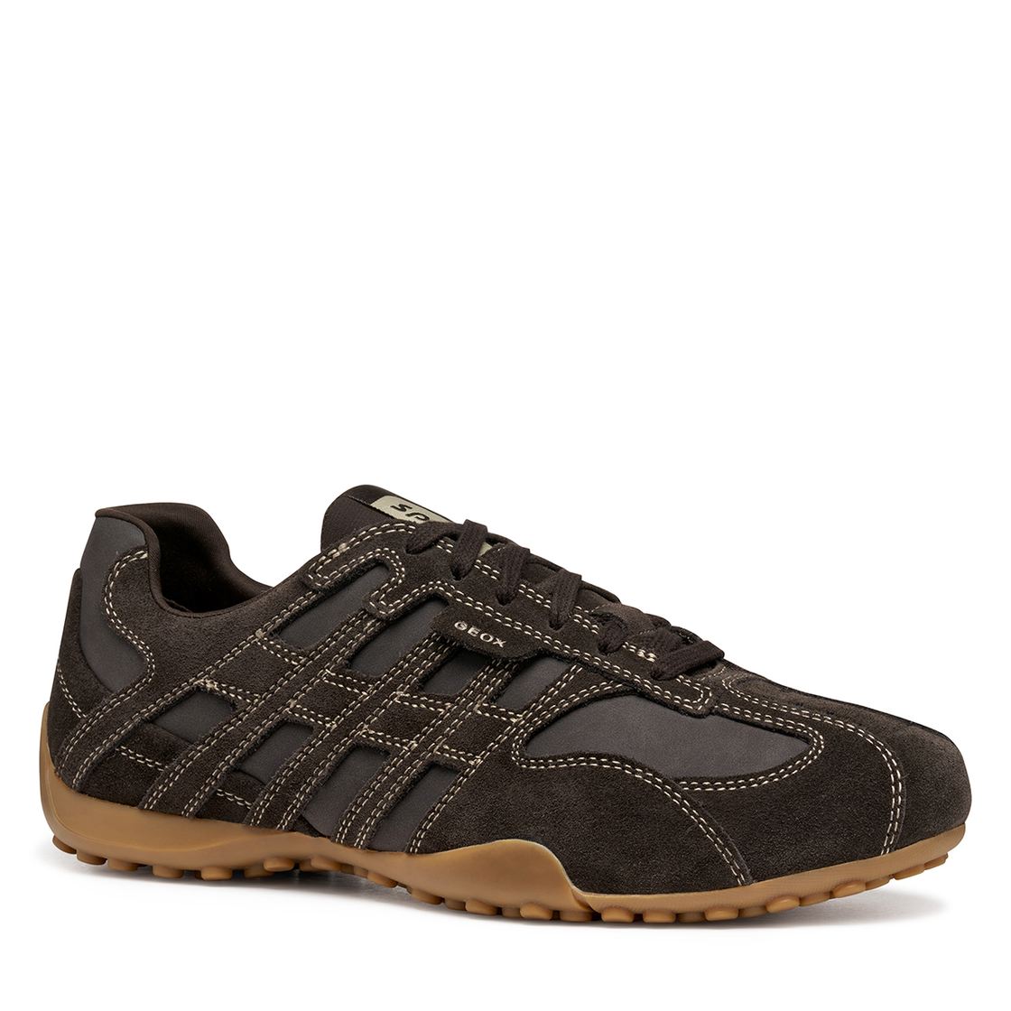 Geox SNAKE - Brown combined - Front view