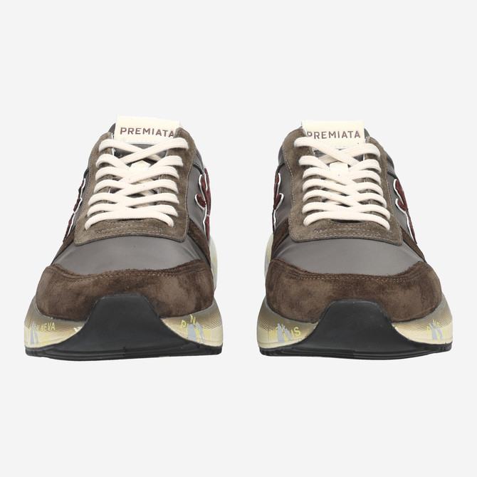 Premiata MICK - Brown combined - Front view