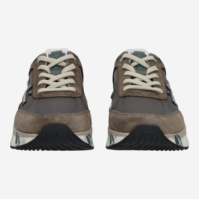 Premiata MOERUN - Brown combined - Front view